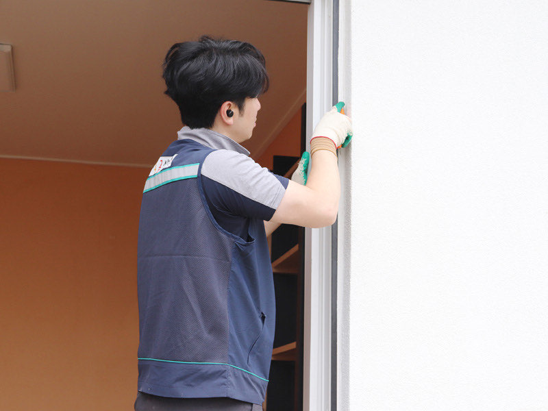 직공샤시 창호 시공 현장 14