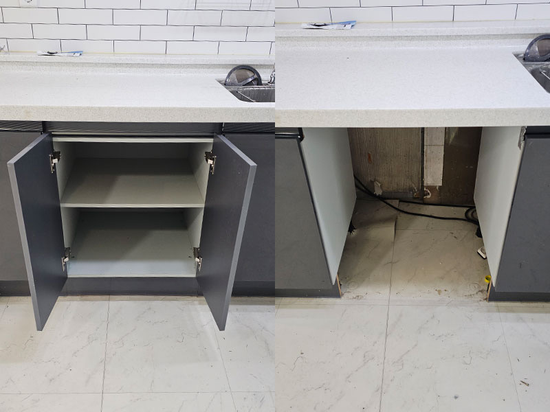 식기세척기장 리폼 시공 사진