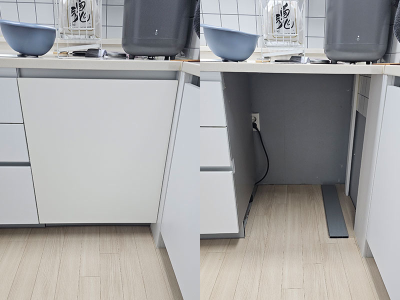 식기세척기장 리폼 시공 사진