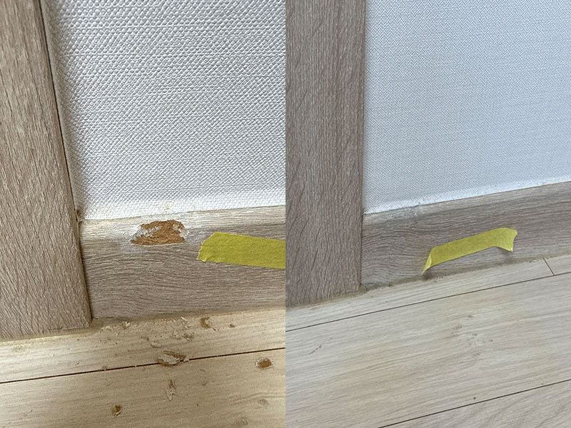 마루 복원 시공 사진